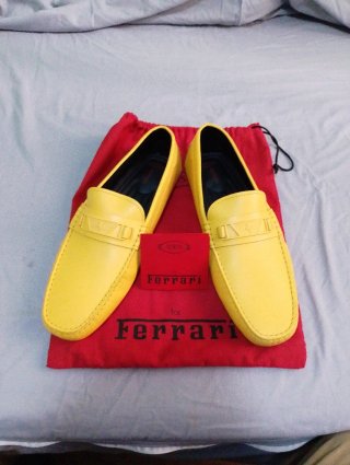 Mocasines Tod's modelo (Ferrari) Piel Amarillos