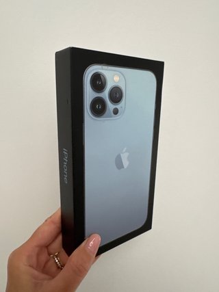 Caja iPhone 13 Pro Max Azul