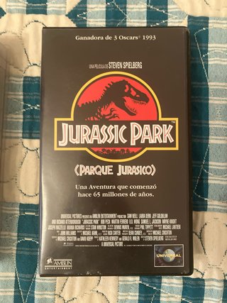 VHS Jurassic Park (Español/Inglés)
