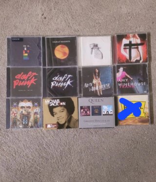 Coleção de CDs variados