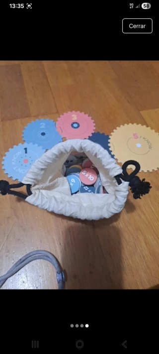 Juego de mesa Multiplicaciones Londji