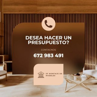 Servicio de montaje de muebles