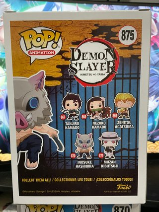 Funko Pop! Demon Slayer 875 Inosuke Hashibira Floc