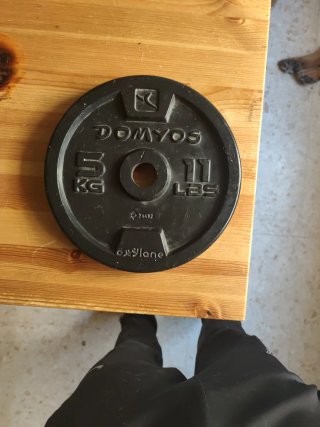 Disco de peso Domyos 5 kg / 11 lbs