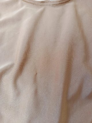 Bañador marrón/teja con tiras cruzadas