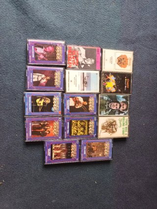 Lote de 15 Cassettes Rock y Pop