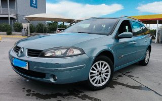 Renault Laguna 2006 pegatina B distribución cambia