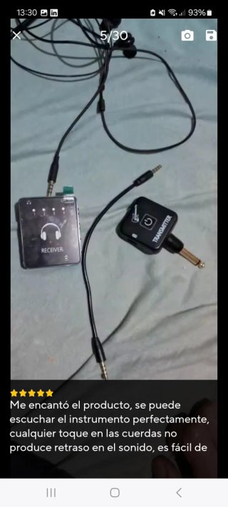 Sistema Inalámbrico Monitoreo Guitarra/Bajo