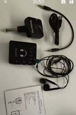 Sistema Inalámbrico Monitoreo Guitarra/Bajo