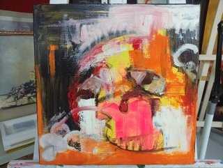 Pintura abstracta moderna