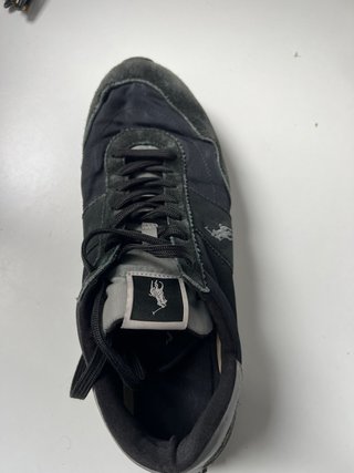Zapatos Polo Ralph Lauren Negros/Grises