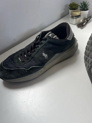 Zapatos Polo Ralph Lauren Negros/Grises