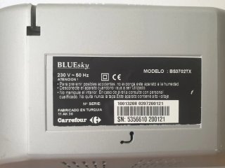 Televisor Bluesky BS3702TX Gris Pequeño