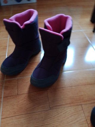 Botas Quechua Moradas mujer