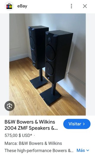 Columnas Bowers & Wilkins vintage