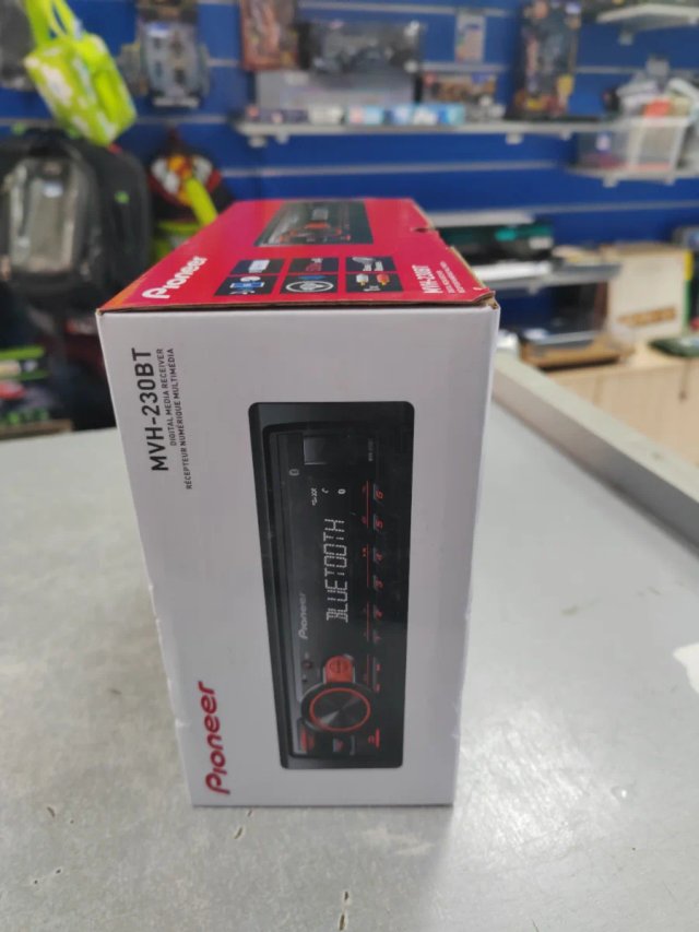 Radio Coche Pioneer MVH-230BT Bluetooth