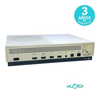 Xbox One S Blanca con Mando Verde