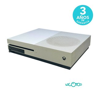 Xbox One S Blanca con Mando Verde