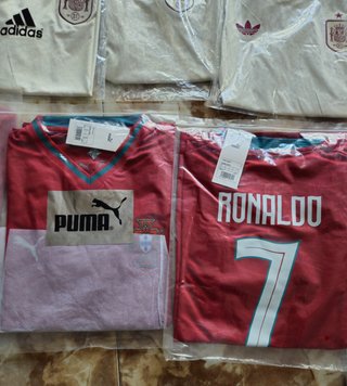 Lote 75 Camisetas Fútbol Mundial 2026