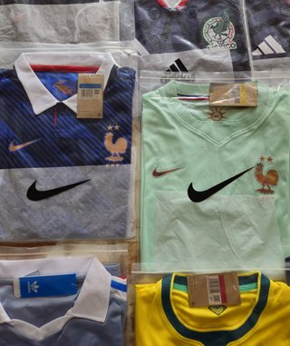 Lote 75 Camisetas Fútbol Mundial 2026