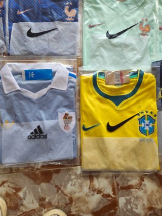 Lote 75 Camisetas Fútbol Mundial 2026