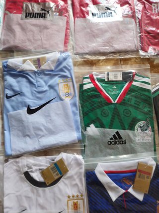 Lote 75 Camisetas Fútbol Mundial 2026
