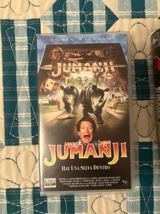 VHS Jumanji (Acción, Aventura, Fantasía)