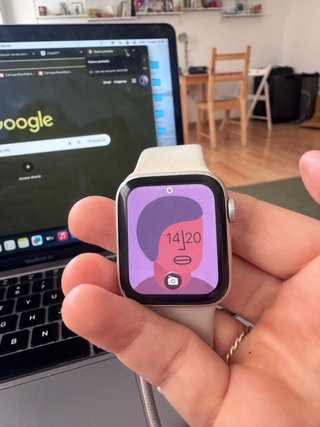 Apple Watch SE 2 Plata c/ carg ORIGINAL bat. 80%