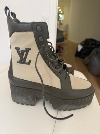 Botas Louis Vuitton Beige y Khaki