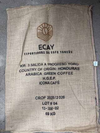 Saco de café Honduras Arabica Green Coffee