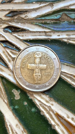 Moneda 2 euros Chipre 2009