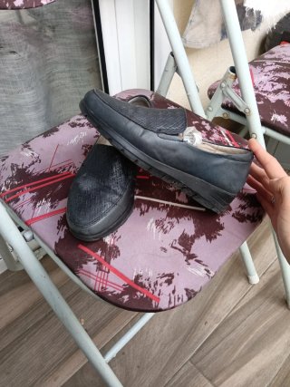 Zapatos Pitillos Mujer Piel Azul