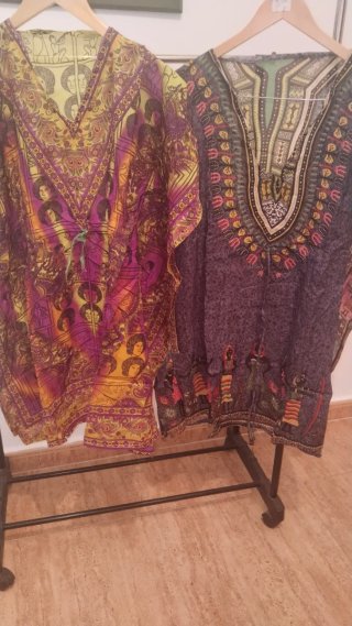 Vestidos playeros Kaftán Talla Única