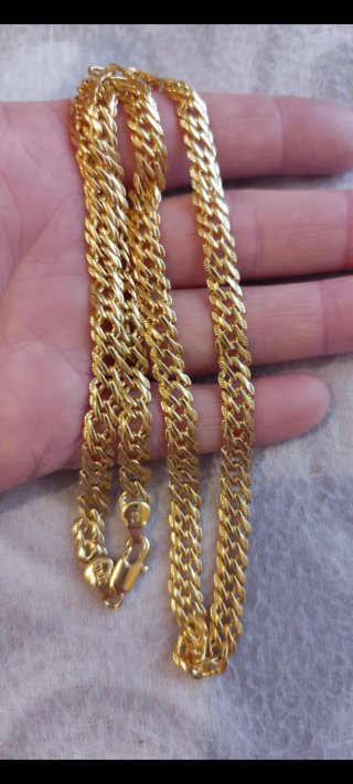 Collar Oro 18k liminado