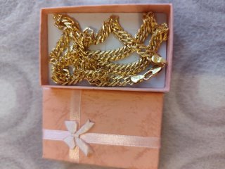 Collar Oro 18k liminado