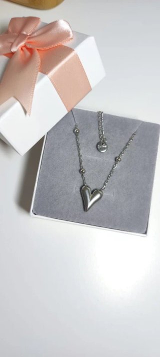 Collana con ciondolo a cuore