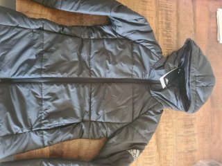 Abrigo Adidas Negro Mujer Talla XS