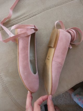 Zapatos Bailarina Niña Rosa