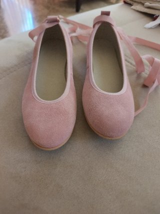 Zapatos Bailarina Niña Rosa