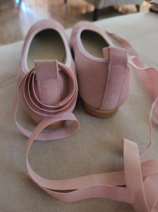 Zapatos Bailarina Niña Rosa
