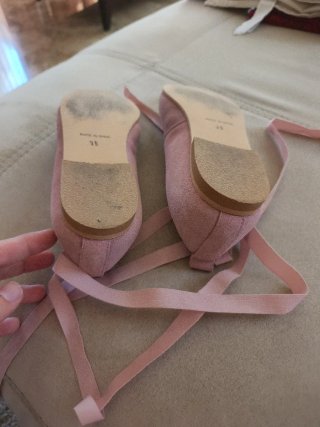 Zapatos Bailarina Niña Rosa