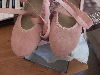 Zapatos Bailarina Niña Rosa