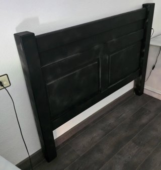 Cabecero Cama Madera Maciza 1.35