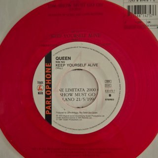 Queen - The Show Must Go On 7" Vinile Rosso Italia