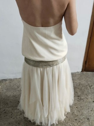 Vestido de novia blanco talla 38
