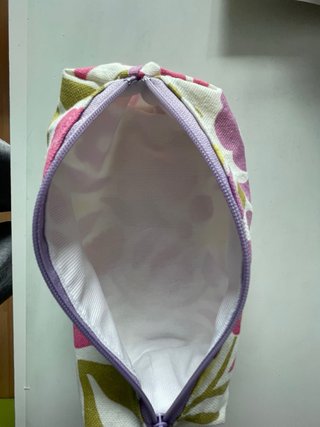 Neceser estampado floral