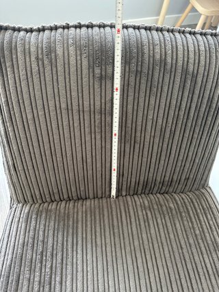 Butaca gris pana Maisons du Monde