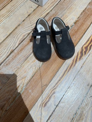 Zapatos pepito ante gris niño talla 25