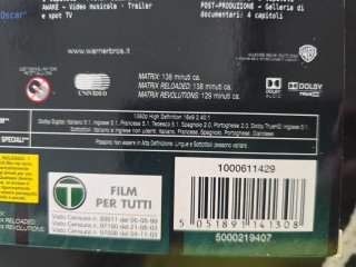 Trilogía Matrix Blu-ray