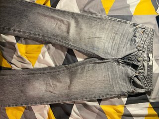 Pantalón D98 Stradivarius Gris Talla 36